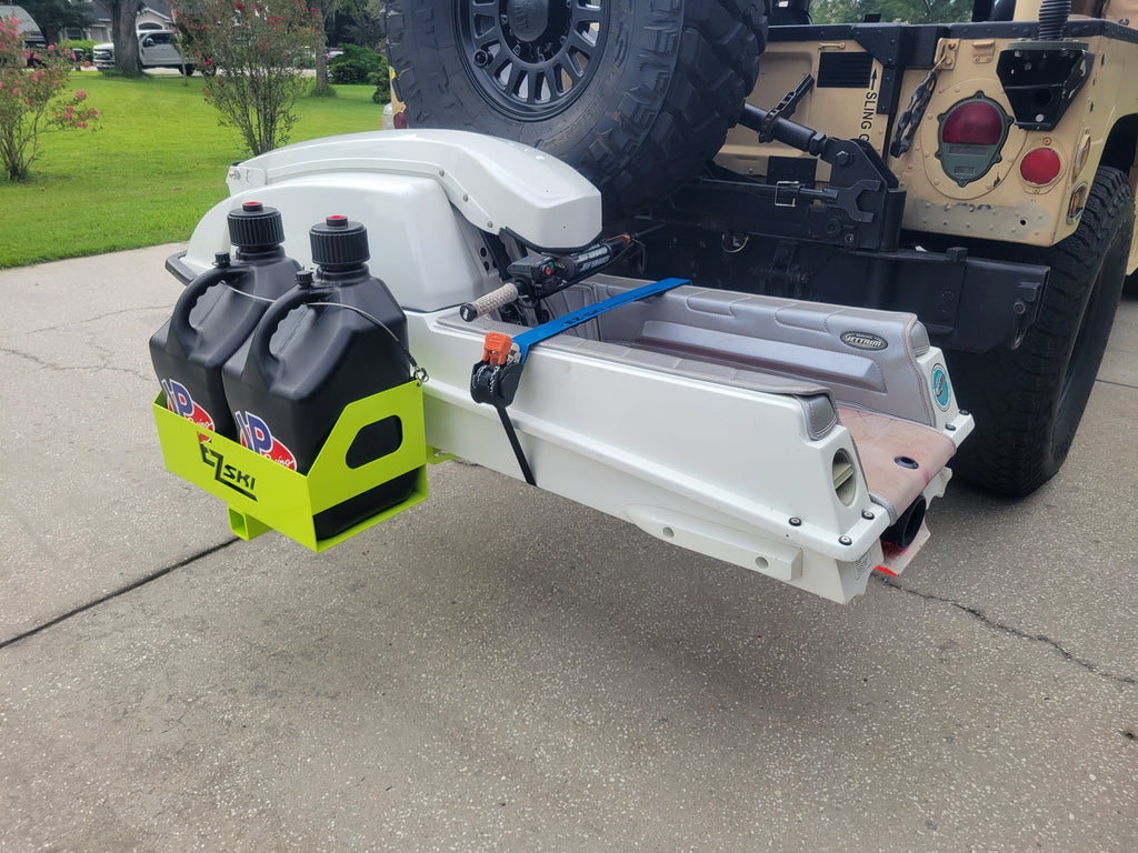 EZ-Ski 5 Gallon Fuel Jug Carrier (FJC)$245/$265 (added receiver for towing)