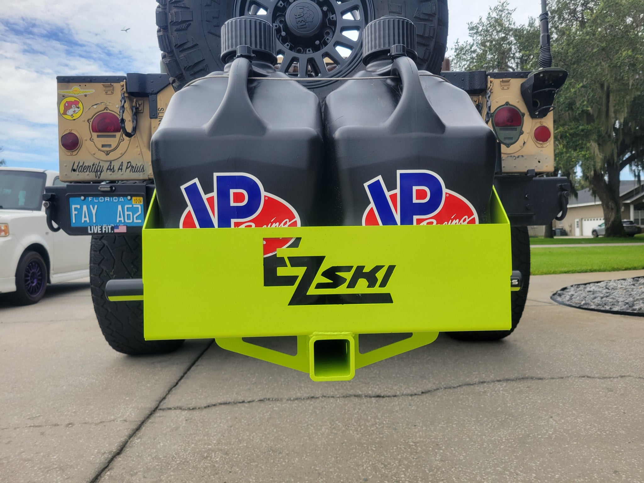 EZ-Ski 5 Gallon Fuel Jug Carrier (FJC)$245/$265 (added receiver for towing)